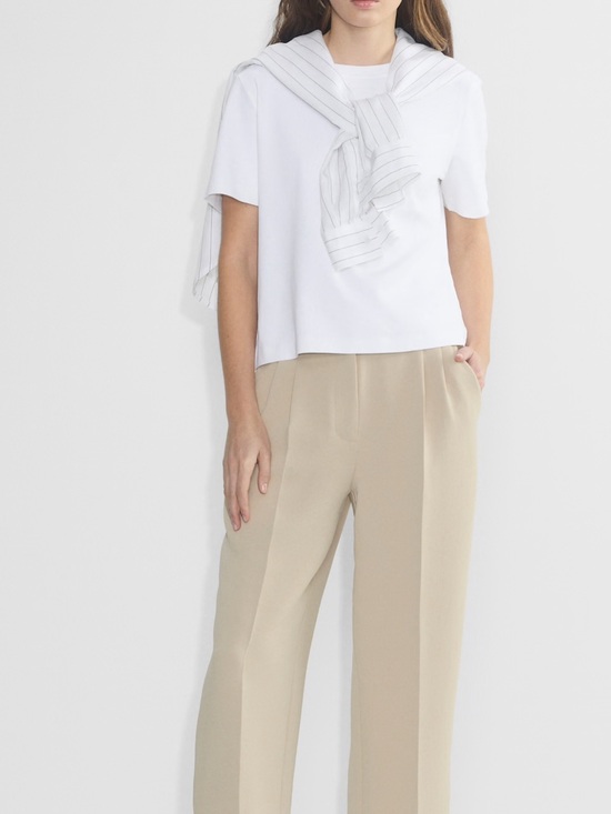 Aritzia Pants - The Effortless Pant™ Cropped - Crepette™